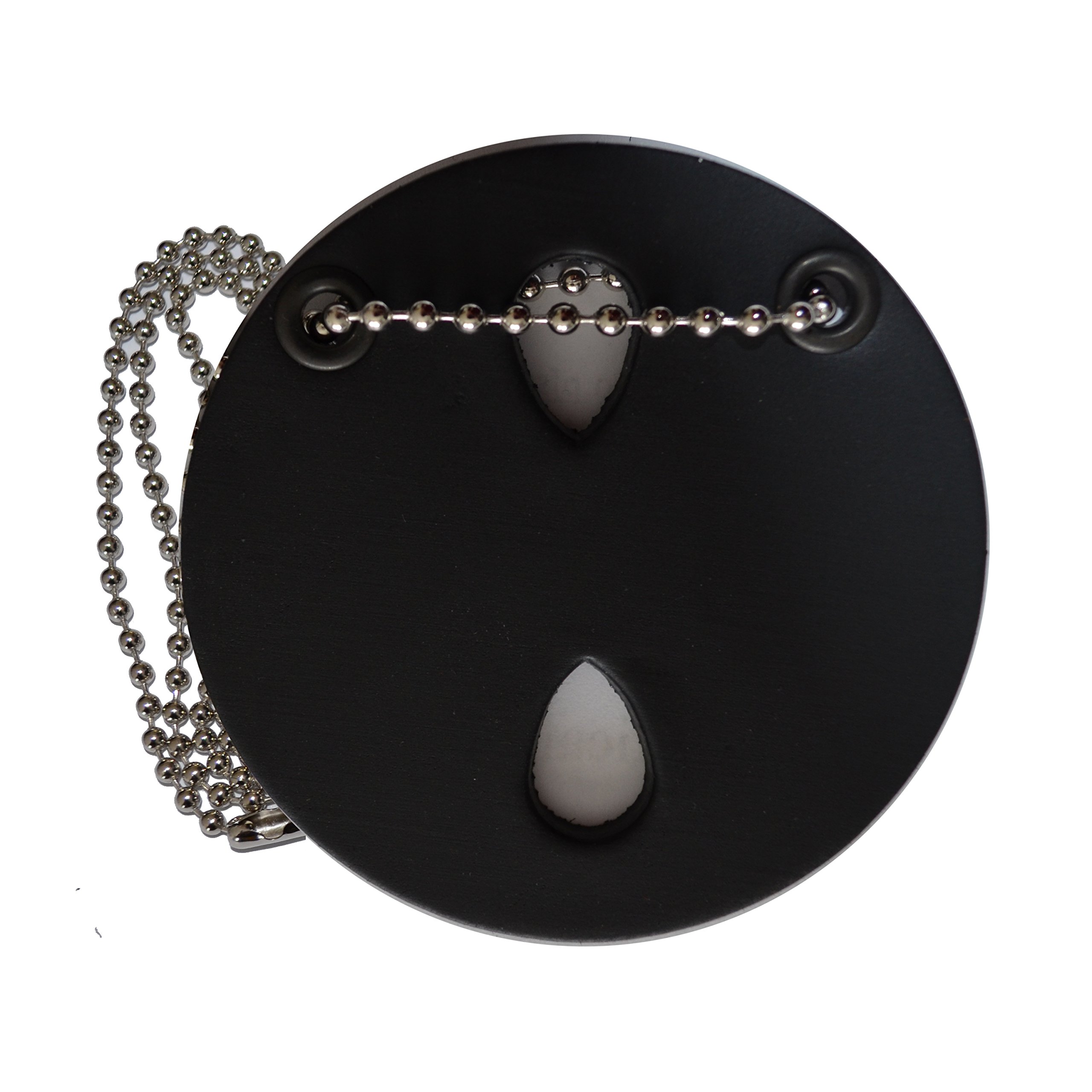 Neck Badge Holder with 30" Chain (Round, One Size)