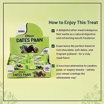 Danko-Choco Dates Paan-10g