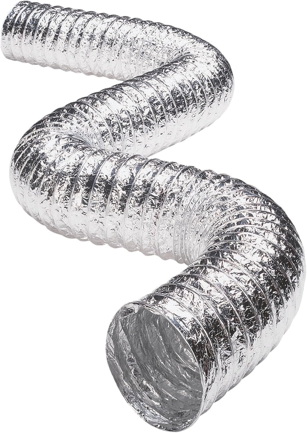 DEFLECTO Supurr-Flex 5-Ply 4in Aluminum Dryer Vent Duct