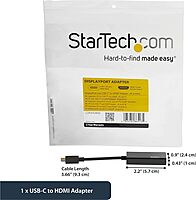 StarTech.com USB-C to HDMI Adapter - Thunderbolt 3 Compatible