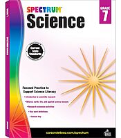 Spectrum 7th Grade Science Workbook, Ages 12 to 13, Grade 7 Science Workbook, Natural, Earth, and Life Science, 7th Grade Science Book with Research Activities - 176 Pages (Volume 59)