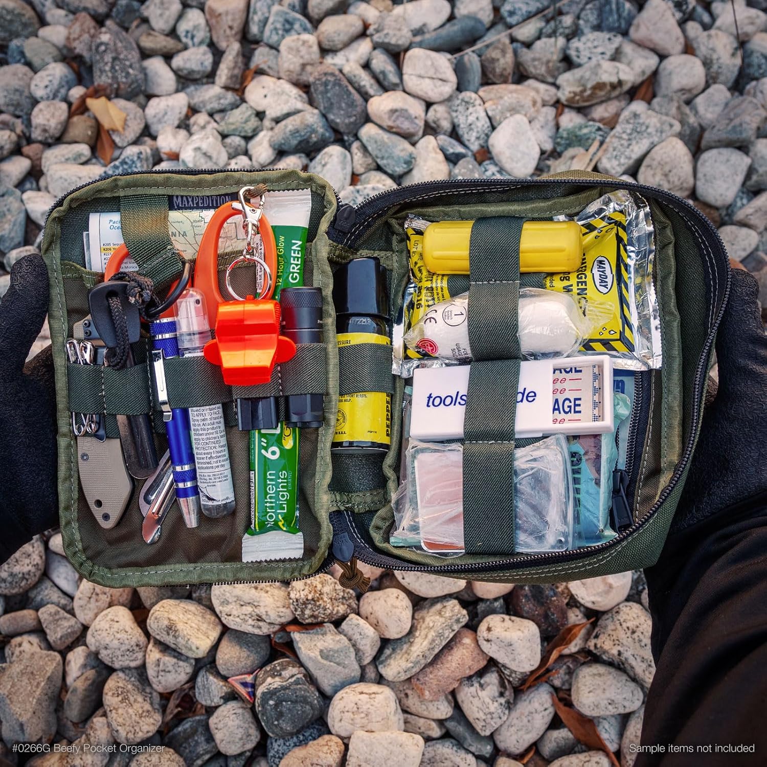 MAXPEDITION Beefy Pocket Organizer MOLLE-Compatible 1000D Nylon Tactical Pouch