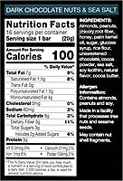 KIND Minis Dark Chocolate Nuts & Sea Salt and Caramel Almond & Sea Salt Variety, 0.7 oz, 32 Count