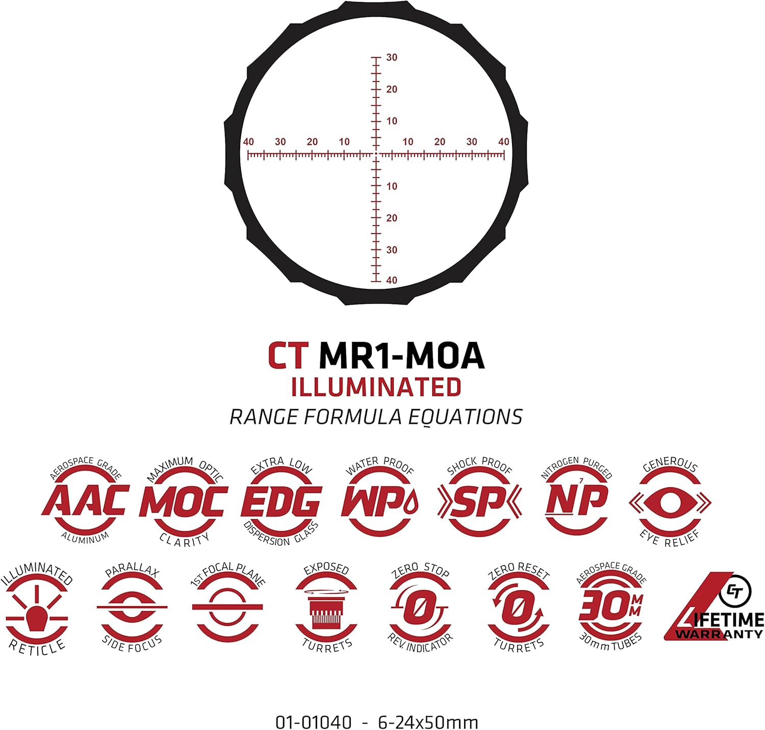 CRIMSON TRACE Hardline Pro Riflescope