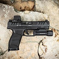 NIGHT FISION Optics Ready Stealth Lower 1/3 Night Sight Set for Walther PDP/PPQ