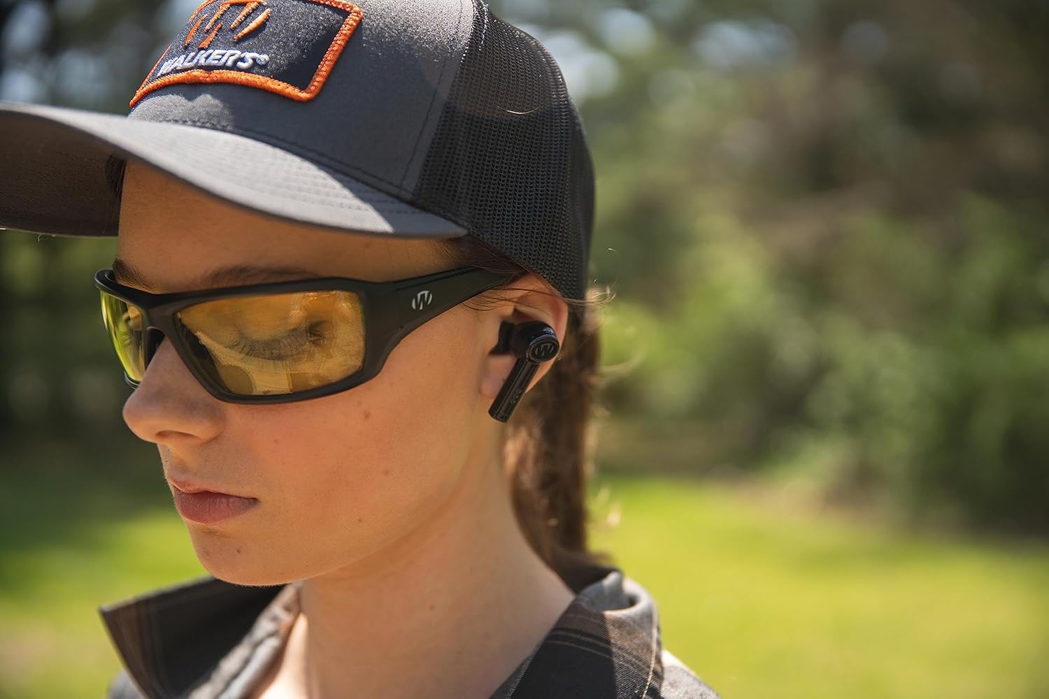 Walker's Disrupter Bluetooth Earbuds - Active Lifestyle Ear Protection Hearing Enhancement Noise-Cancelling Rechargeable