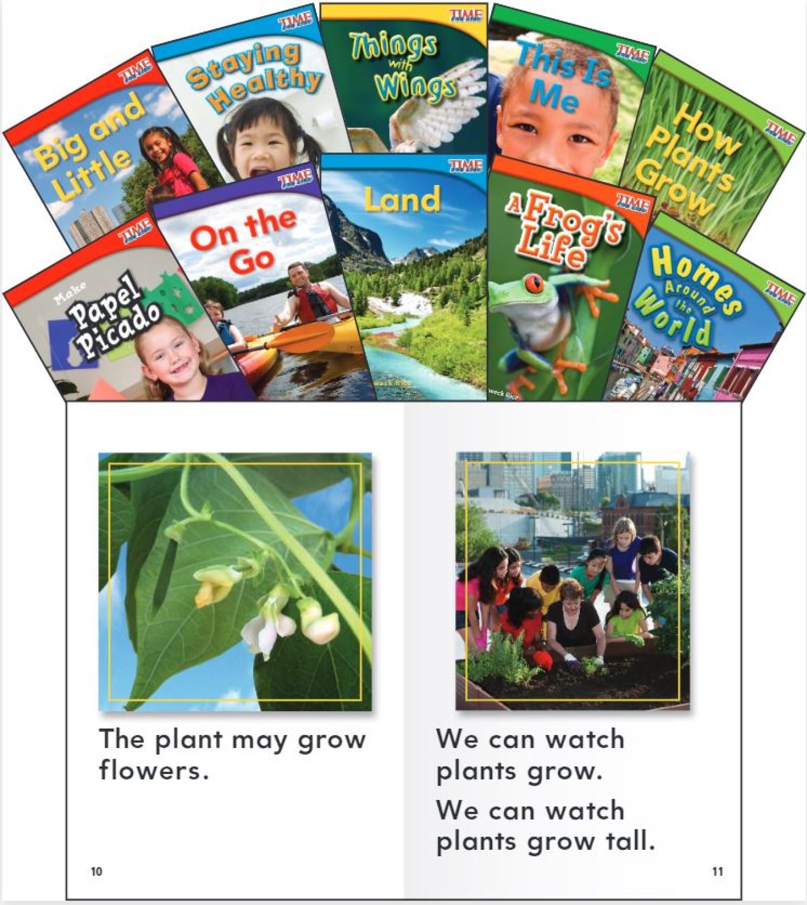 TIME FOR KIDS® Informational Text Grade 1 Readers Set 1 10-Book Set (TIME FOR KIDS® Nonfiction Readers)