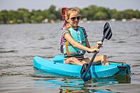 Onyx U.S. Coast Guard and Transport Canada Approved Youth Paddle Vest for Youth 55-88 Pounds for Kayaking, Canoeing