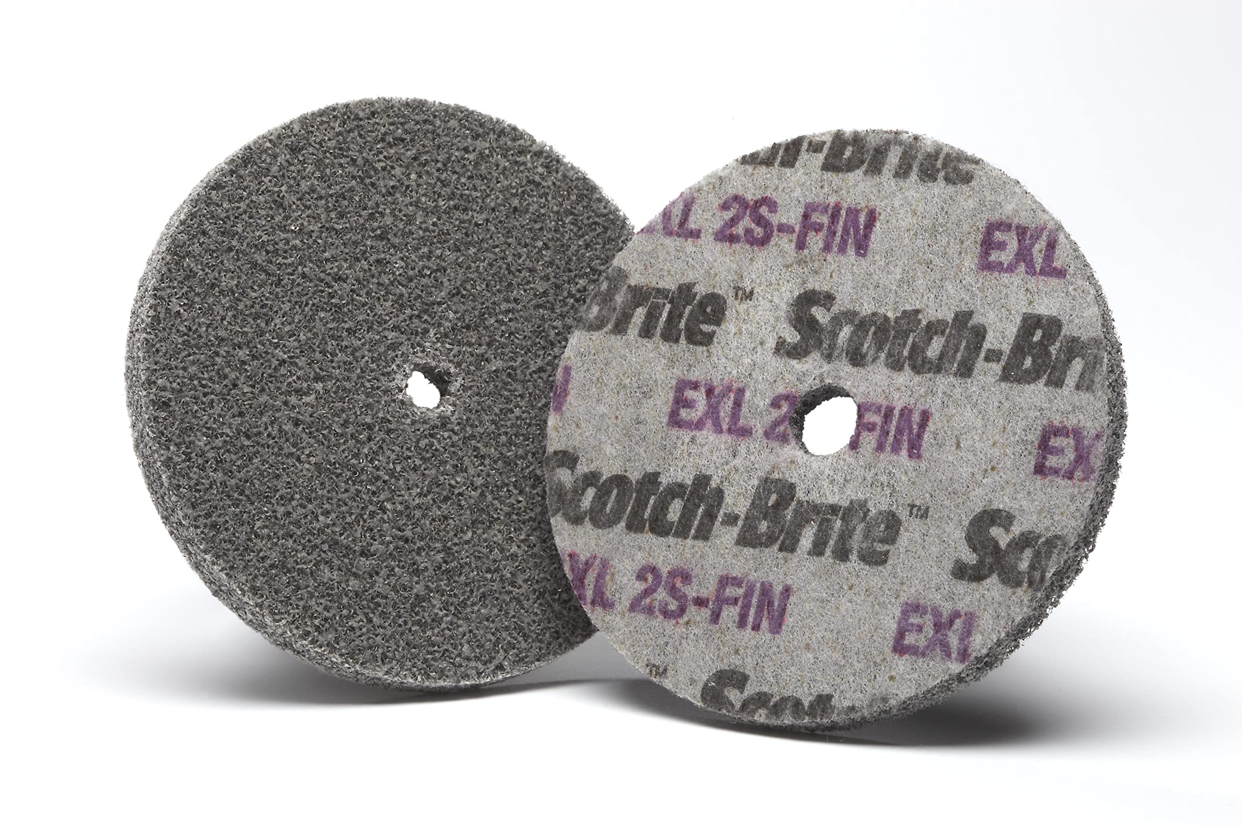 3M Scotch-Brite EXL Unitized Wheel - 2S Fine Grit Silicon Carbide - Metal Deburring