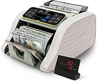 KOLIBRI Money Counter Machine with Advanced Counterfeit Detection and LCD