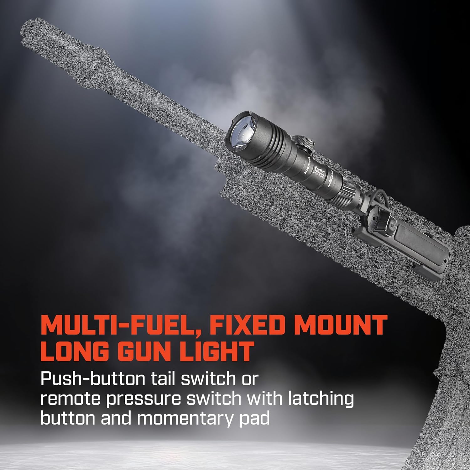 Streamlight 88058 ProTac Rail Mount 1 350-Lumen Multi-Fuel Weapon Light with CR123A Batteries and Remote Pressure Switch