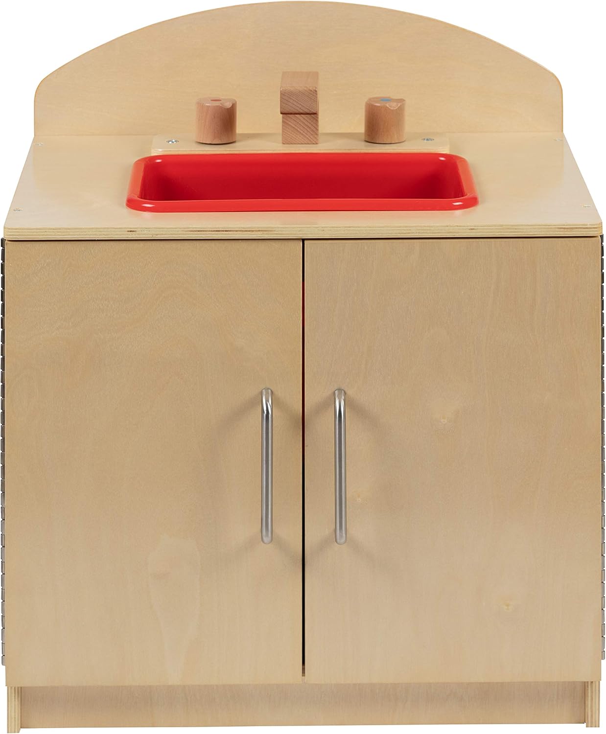 FLASH FURNITURE Hercules Children's Wooden Play Kitchen for Commercial or Home Use - Safe, Kid Friendly Design