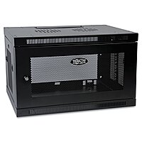 Tripp Lite 6U Wall Mount Rack Enclosure Server Cabinet, 16.5" Deep, Switch-Depth (SRW6U), Black