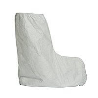 DuPont Tyvek 400 18-Inch High Boot Cover with Elastic Top, White, Universal, 100-Pack