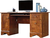Sauder Select 60inW Double-Pedestal Computer Desk