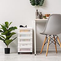 IRIS Storage Cart with Organizer Top