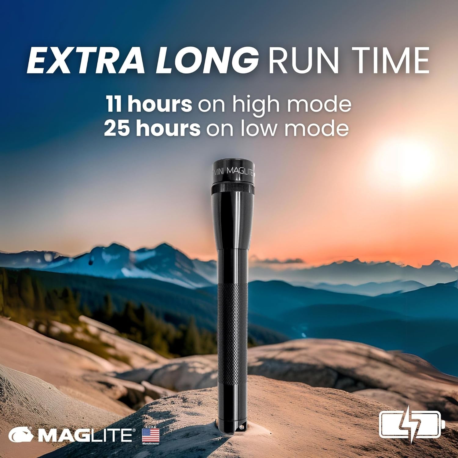 MAGLITE Mini 2-Cell AA LED Flashlight Combo Pack