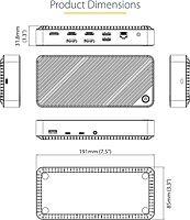 StarTech.com Universal USB-C and Thunderbolt Docking Station