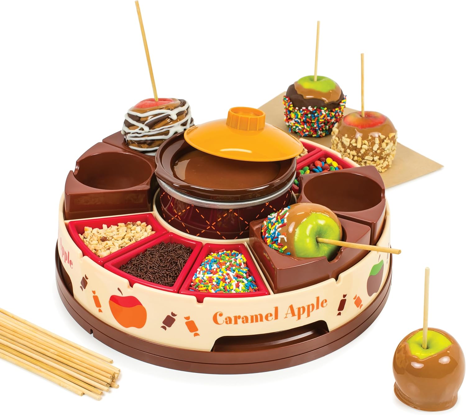 NOSTALGIA Indoor Electric Tabletop S'mores & Fondue Maker