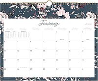 Cambridge 2026 Wall Calendar by Leah Bisch, Monthly, 15" x 12", Medium, Calista Floral (LB40-707-26)