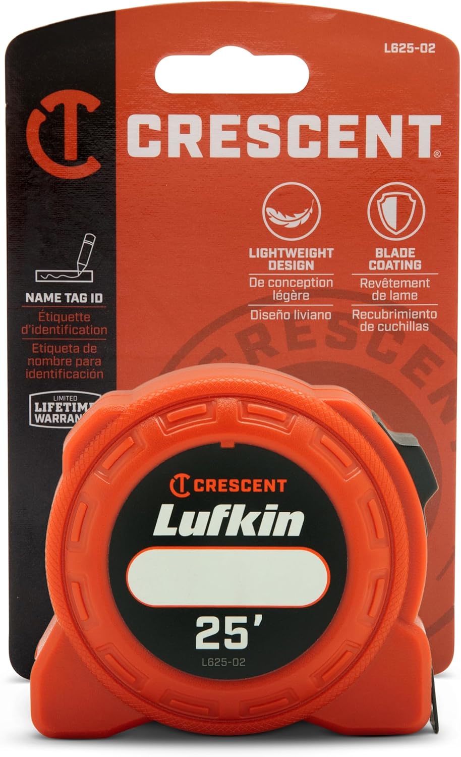 Lufkin 25' Power Tape - L625-02