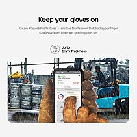 SAMSUNG Galaxy XCover6 Pro 5G | Rugged (IP68) Unlocked | 128GB | Black (SM-G736UZKEXAA)