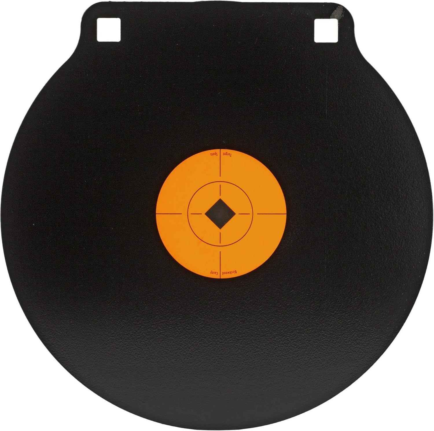 Birchwood Casey World of Targets AR500 Steel Double Hole Gong Target 3/8 inch