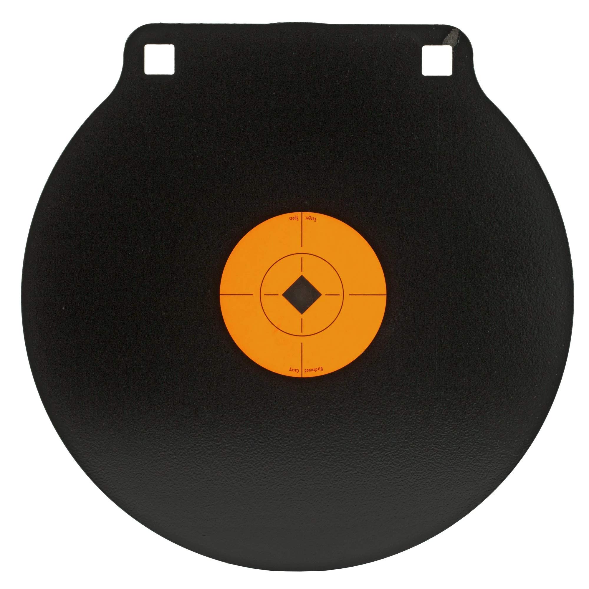 Birchwood Casey World of Targets AR500 Steel Double Hole Gong Target 3/8 inch