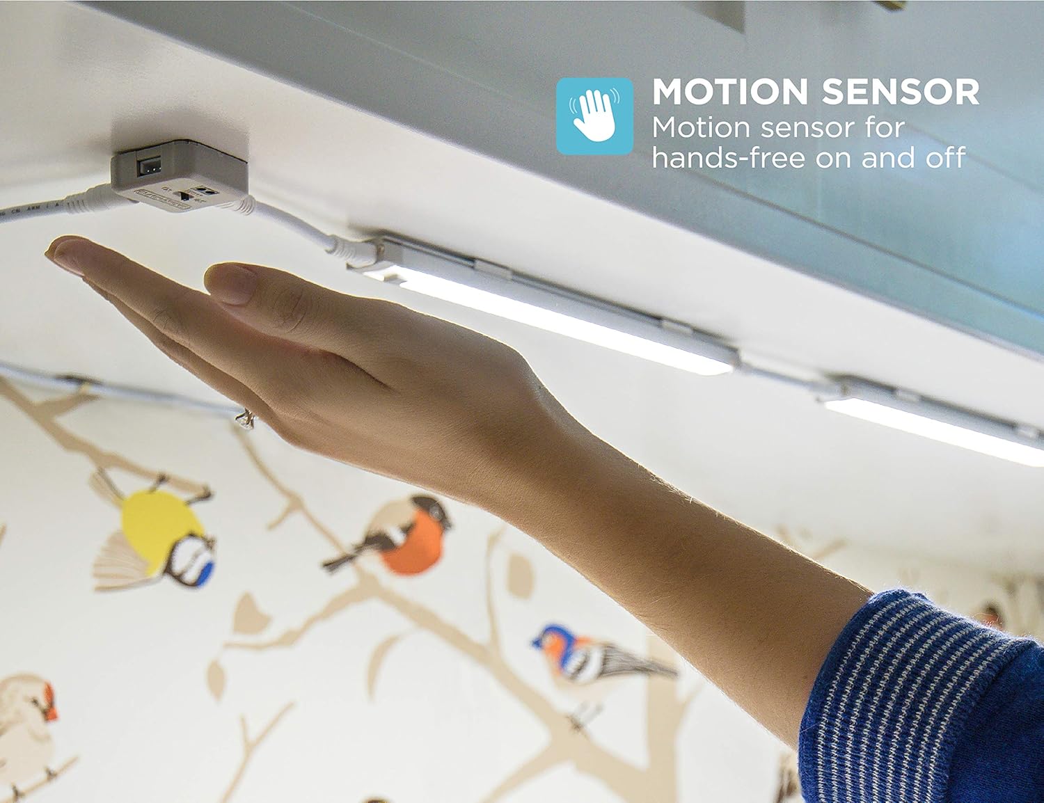 BLACK+DECKER PUREOPTICS LED Under-Cabinet Dimmable Linkable Lighting Kit