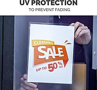 Fellowes Thermal Laminating Pouches, ImageLast, Jam Free, Letter Size, 5 Mil, 150 Pack (5204007), Clear