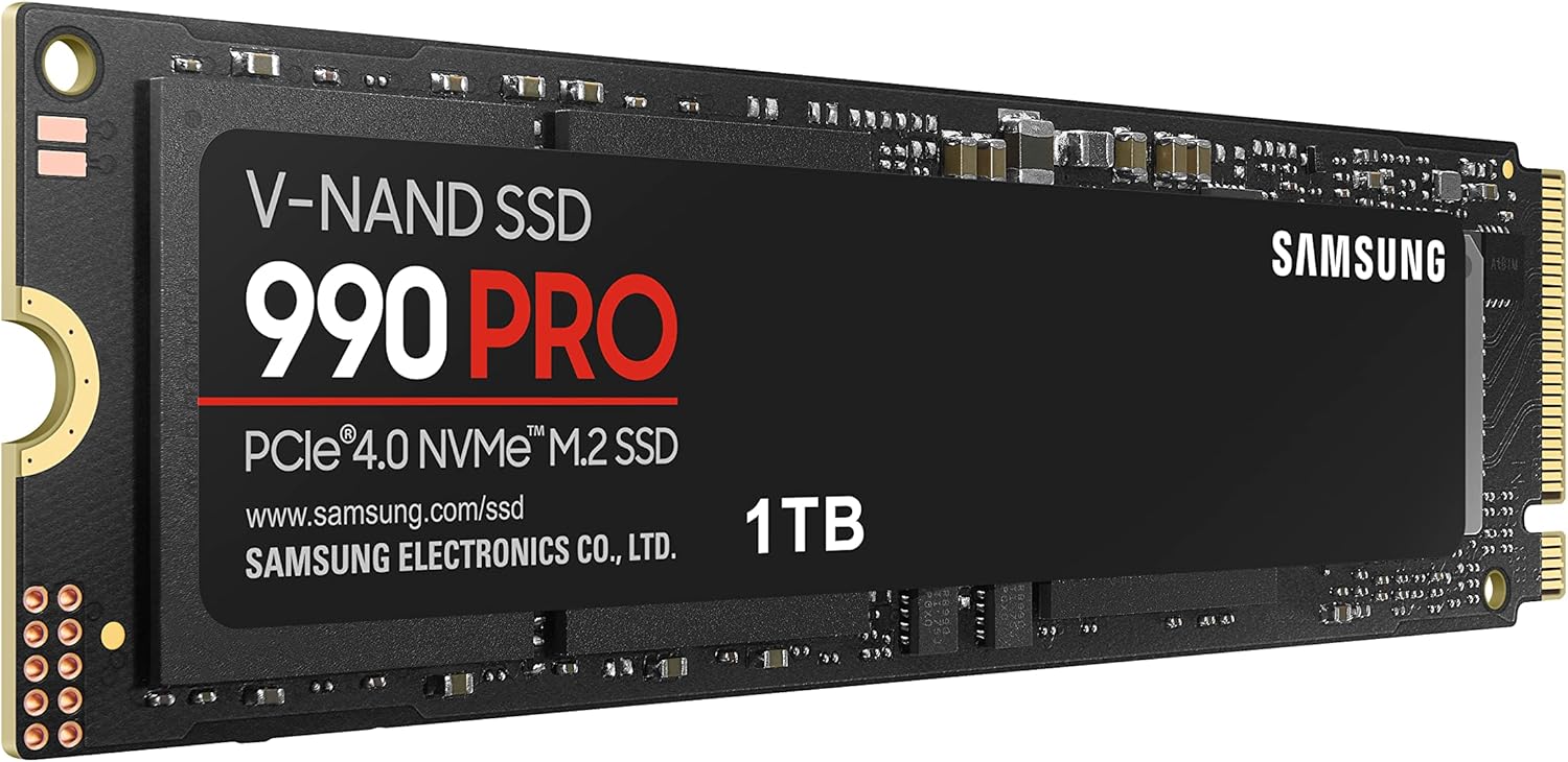 Samsung 990 PRO SSD NVMe M.2 PCIe 4.0 Internal Solid State Hard Drive
