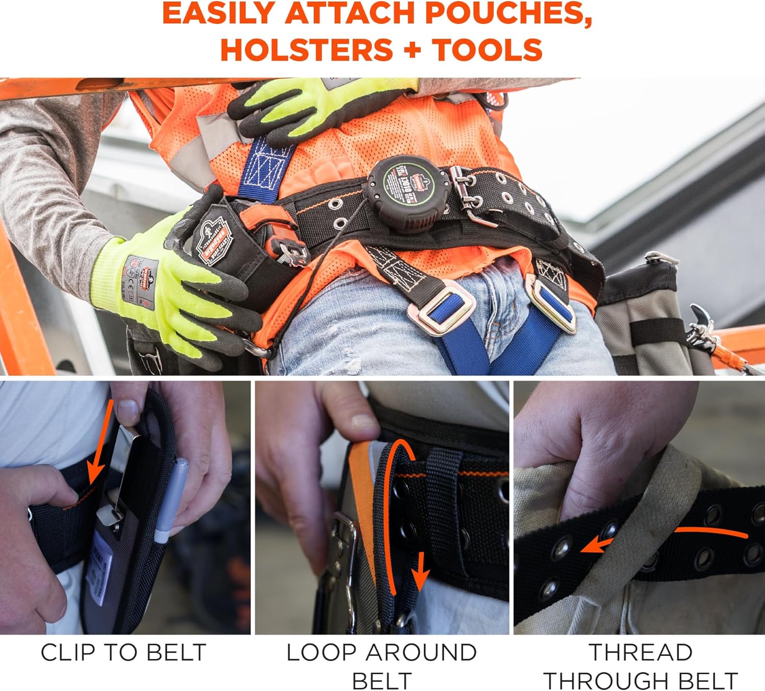 Ergodyne Arsenal Padded Adjustable Tool/Work Belt