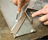 Flat Soapstone Holder by Markal