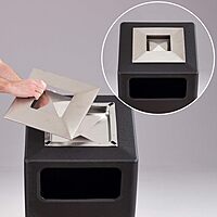 SAFCO Canmeleon Indoor/Outdoor Trash Receptacle