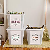 AVERY Matte White Rectangle Labels, Sure Feed Technology, 10" x 7.5"