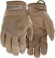 MCR SAFETY 963 TaskFit Mechanics Gloves, Synthetic Leather Padded Palm