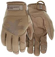 MCR SAFETY 963 TaskFit Mechanics Gloves, Synthetic Leather Padded Palm
