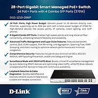D-Link DGS-1210 Series Gigabit Smart Managed PoE+ Switches