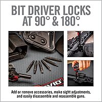 Real Avid Gun Tool Max, 37-in-1 Multitool for Gunsmithing, Includes Pliers, Wire Cutters, Knife Blade