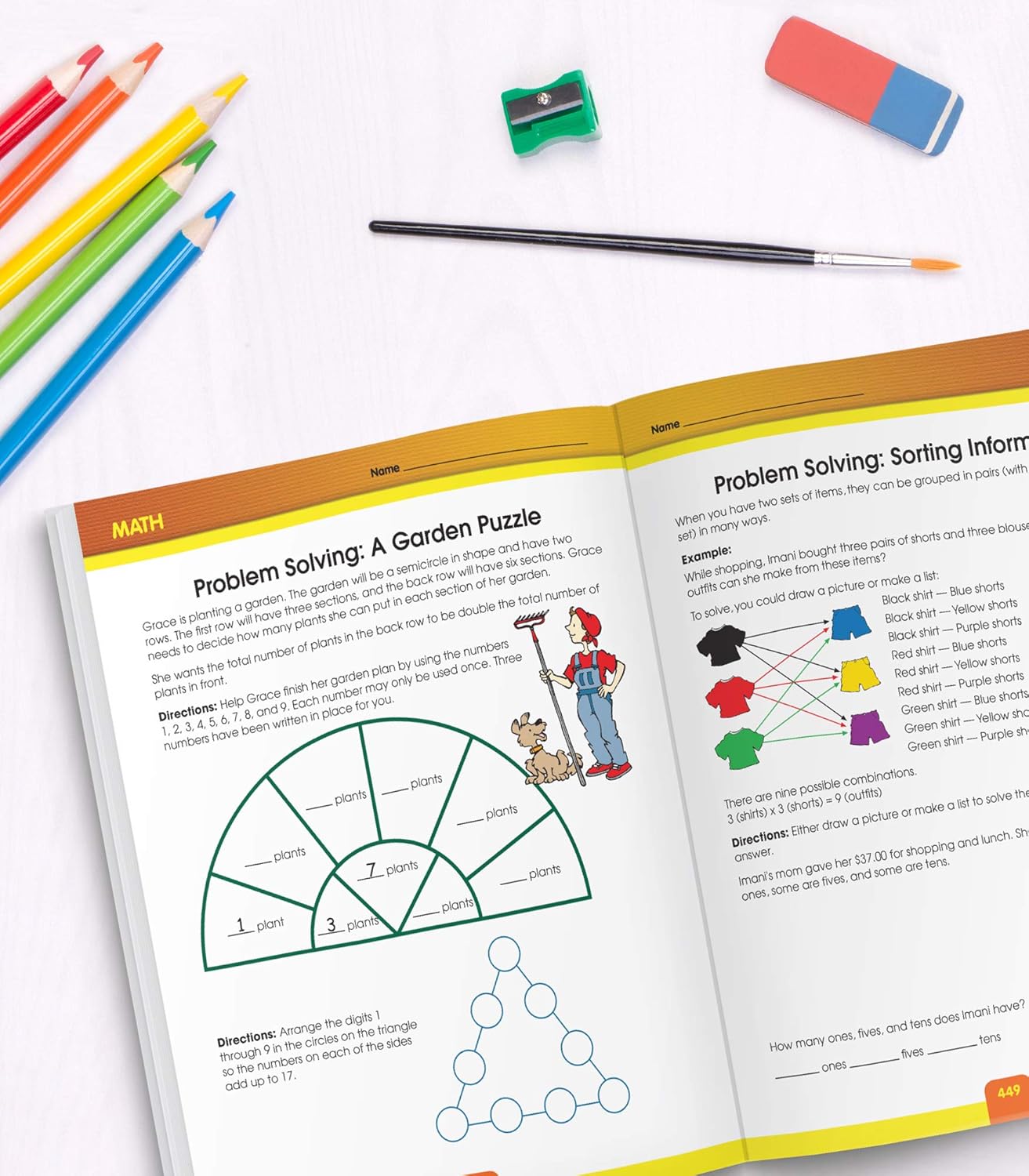 Carson Dellosa Comprehensive Curriculum of Basic Skills 4th Grade Workbook, Reading Comprehension, Language Arts, Spelling