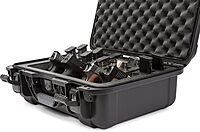 NANUK 925 Hard Case with Custom Foam Insert for 4 UP Pistols