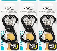 Nite Ize S-Biner Ahhh Dual-Function Carabiner and Bottle Opener