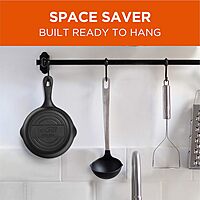 COMMERCIAL CHEF Pre-Seasoned Cast Iron Skillets