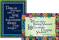 Barker Creek Poster Duet Set, Dare to Dream, Set of 2 Inspirational Posters