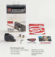 Streamlight 69293 TLR-6 100-Lumen Tactical Weapon Light with Integrated Red Aiming Laser Designed Exclusively and Solely