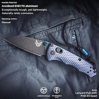 BENCHMADE Full Immunity 290 Tactical Knife