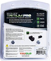 TRUGLO Tritium Pro Night Sights Front & Rear Sight Set