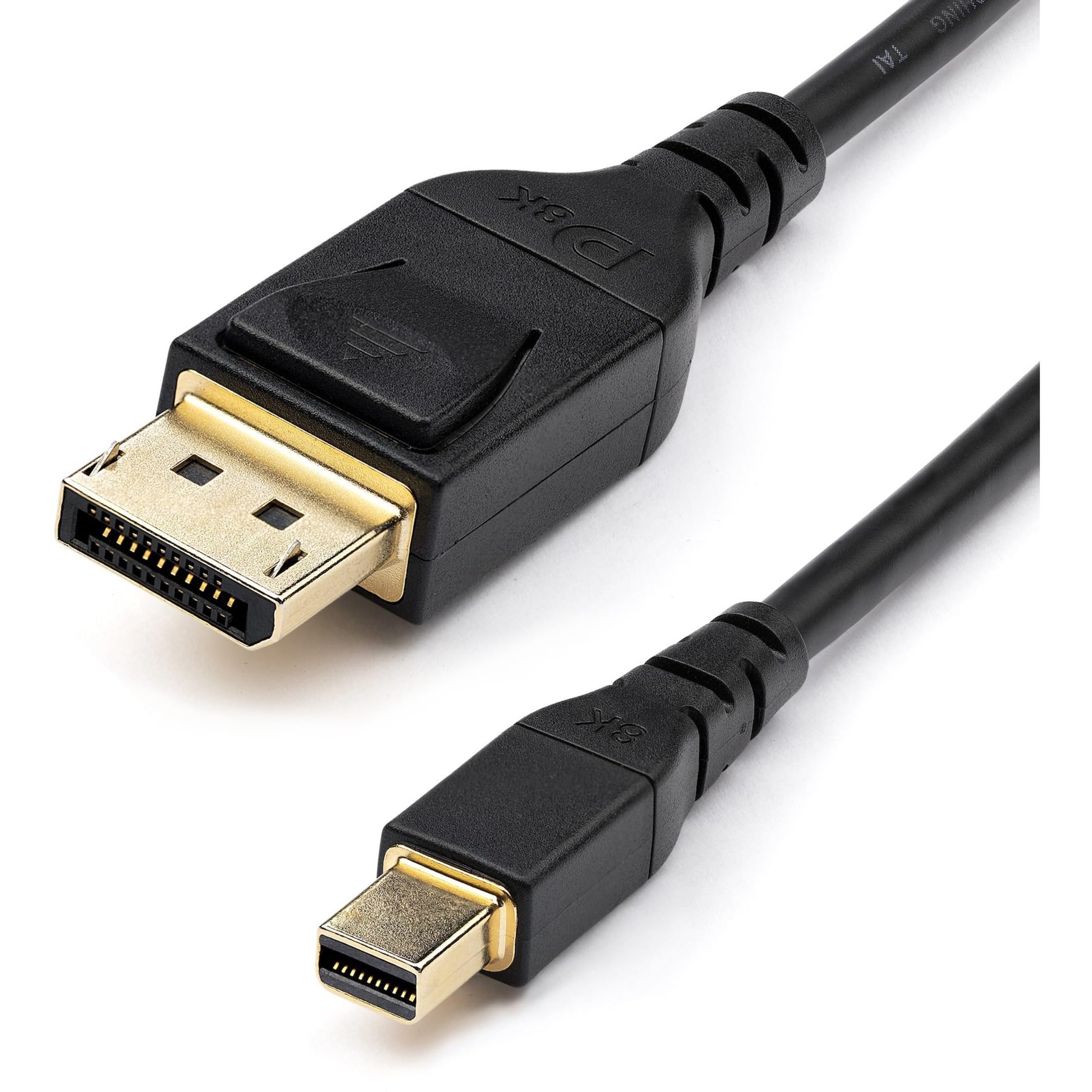 StarTech.com 6ft (2m) VESA Certified Mini DisplayPort to DisplayPort 1.4 Cable - 8K 60Hz HBR3 HDR