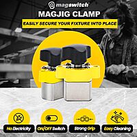 MAGSWITCH MagJig Magnetic ON/OFF Base Clamp for Woodworking and Welding