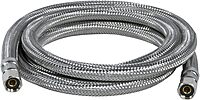 Certified Appliance Accessories Ice Maker Water Line, 7 Feet, PVC Core with Premium Braided Stainless Steel